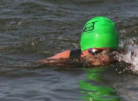 me during triathlon swim