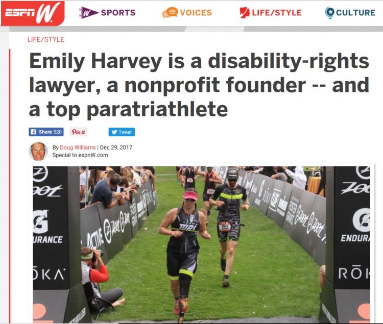 screen shot of ESPNW article