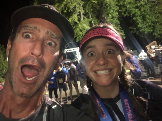 Mark and me after the finish of IM Boulder 2018